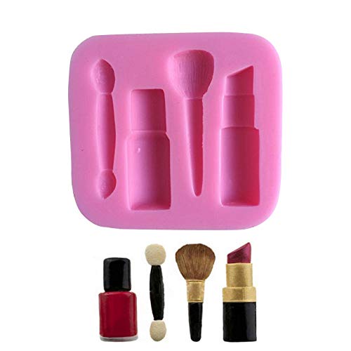 Leaftree Silicone Lipsticks Makeup Fondant Moulds Cake Baking Molds DIY Lovely