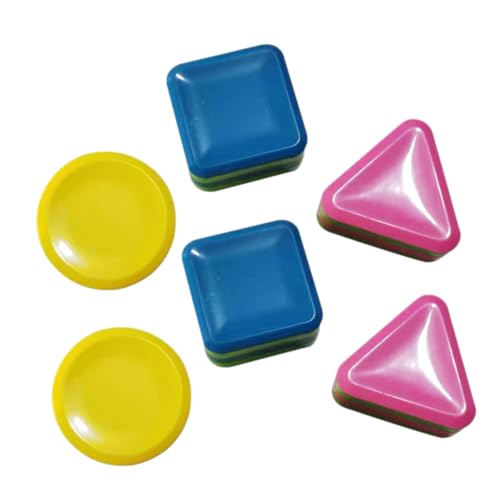 HANABASS 6 pcs for Kindergarten Music Activities Learning Shapes and Colors