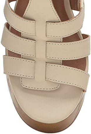 Lucky Brand Women's Imana Platform High Heel Sandal Heeled, Vanilla, 6 | Image 5