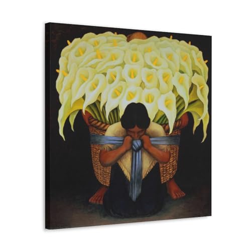 EAtsia Flower Carrier Canvas Poster 24x24