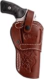 ​​Hazza Handmade Ambidextrous Leather Holster for Ruger SP101 & S&W J-Frame - Fits Taurus...