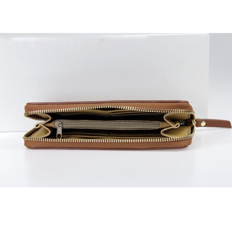 Vera Pelle Original Made in Italy Italian Leather womens wallet Purse 8 cards (28 Nero)3