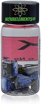 Potassium Metal Element 19 Sample K, Labeled Glass Vials 99.8% Pure 1 Gram Under Mineral Oil