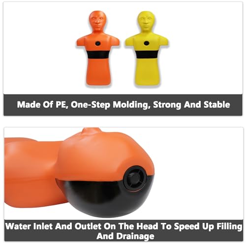 Muñeco simulador acuático para entrenamiento de salvavidas PE miniatura 4