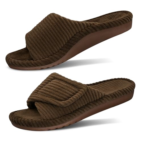 GRITHEIM Women's Orthopedic Arch Support Slippers