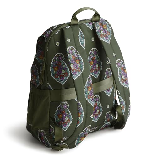 Image of Vera Bradley Women's Ripstop Berkhill Backpack, Kew Gardens Green, One Size