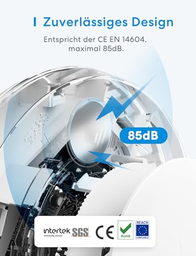 Meross WLAN Rauchmelder / Feuermelder 3 St. mit Hub funktioniert mit Apple HomeKit...