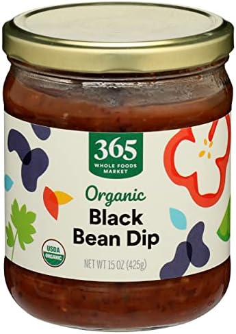 365 by Whole Foods Market, Dip Black Bean Organic, 15 Ounce