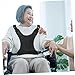 PERSELOSO Elderly Wheelchair Vest Safety Belt Back Support Non-Slip Straps Wheelchair Accessories Fall Prevention