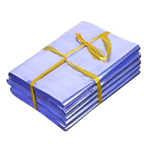 MUCKLILY Shoe Shrink Wrap Bags for Ing 100pcs Heat Shrinkable Film Laminating Film for Shoes Material