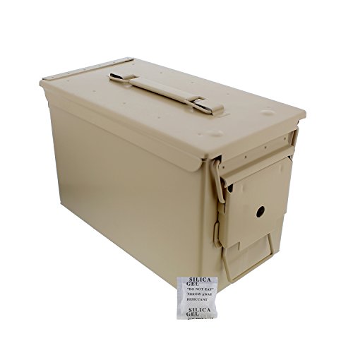 Redneck Convent Tan Waterproof Ammo Box Military Storage Box – Mtm 50 Round Flip Top Ammo Box Ammo Can Organizer Reloading Supplies #TOP1