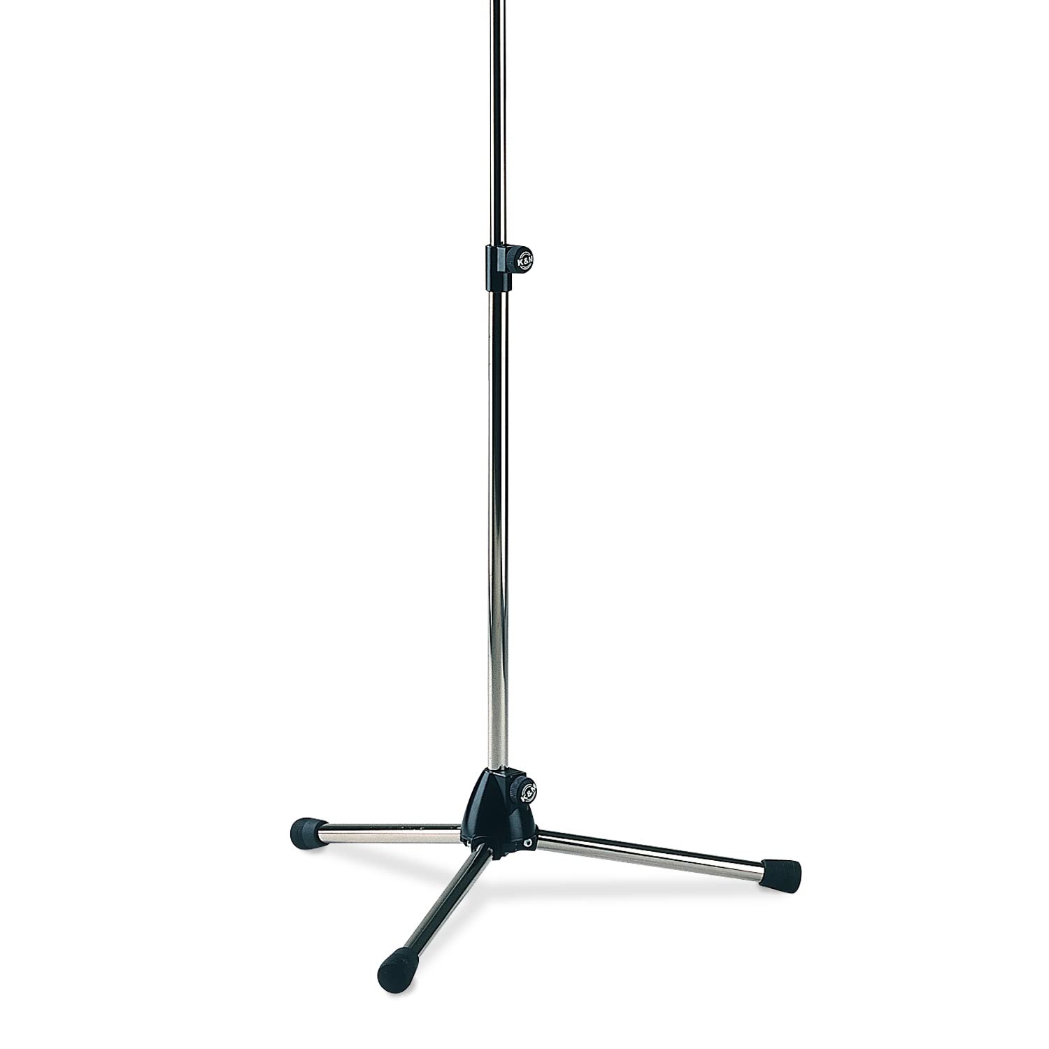 K&M 118/1 Atril para orquesta con estante de madera de haya - extensión de 68 a 121 cm