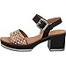 Produktbild Gabor Damen Sandalen, Frauen Plateau Sandalen,Best Fitting,Plateau-Sohle,Dicke,Sohle,breite,hohe,Lady,Ladies,Women's,Natur/schwarz,38 EU / 5 UK