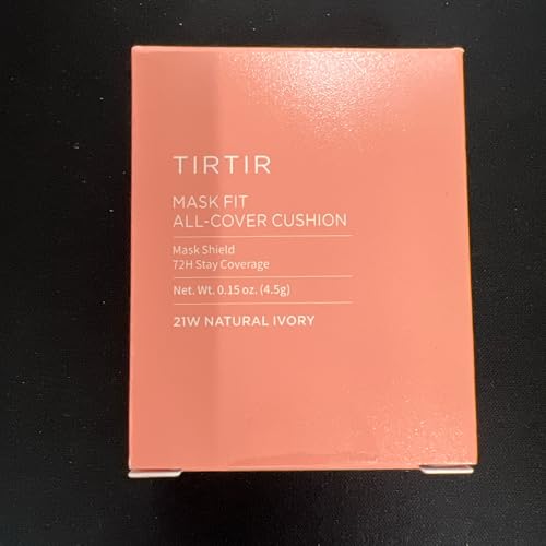 Image of [*Mini Size*] TIRTIR All Cover Pink Cushion | Korean Cushion Foundation, (#21W Natural Ivory, 0.15 Fl Oz)