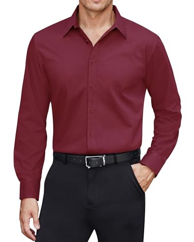Chemise à col boutonné homme J.VER anti-plis pour rester élégant chez soi