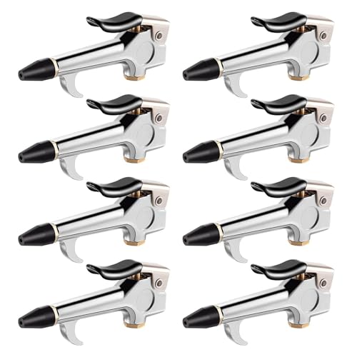 8 Pieces Adjustable Air Blow Nozzle Set - multitalented Air Compressor Accessories Industrial as well as Household Use