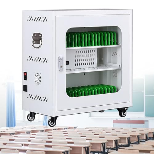Portable Cellphone Charging Locker,Cell Phone Charging Stations 6-60 Slots Cellphone Charging Station W/Wheels,Rechargeable Phones Locker Secure Phone Cabinet,6Slots