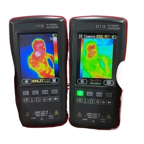 TOOLTOP Cámara Termográfica Multímetro 2 en 1 Termoimagen 2.8 Pulgadas Pantalla Táctil Cámara IR Circuito Solar Automotriz Detecta (ET12S) miniatura 3