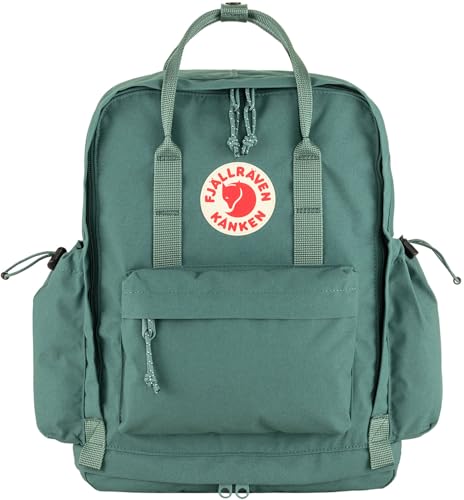 Fjällräven Unisex Kånken Outlong Rucksack, Frost Green, One Size