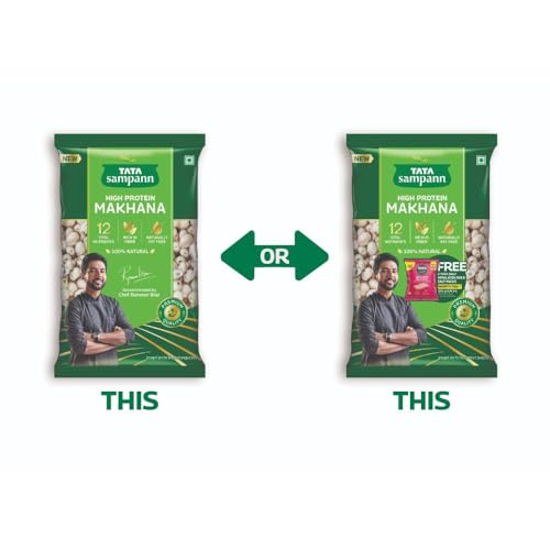 Image of Tata Sampann, Natural High Protein Makhana, 200g