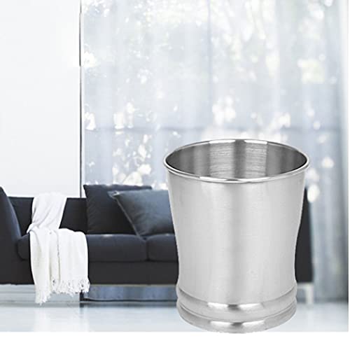 Caneca de Basura de Acero Inoxidable sin Tapa 10 L miniatura 7