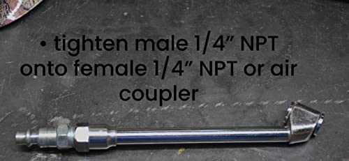 Hot Max 28134 Industrial/Milton 1/4-Inch X 1/4-Inch Male Npt Plug, 10-Pack #TOP4