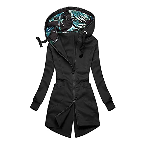 Hoodies for Women Pullover,Womens Jackets Fall Girls Clothes Leather Plain Mock Neck Aesthetic Coats Light Cardigans Flowy Petite Womens Jackets Fall Black