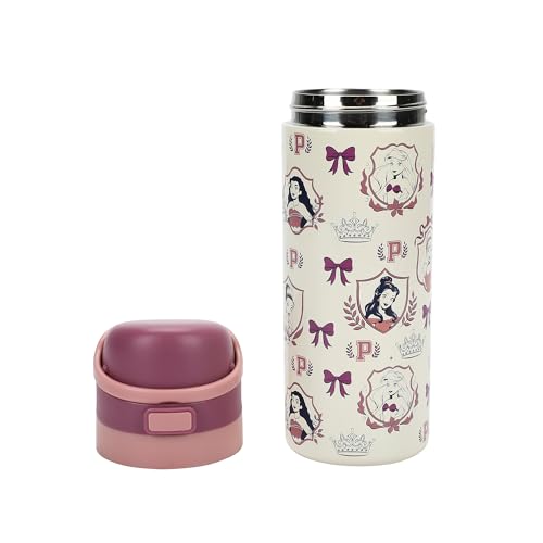 Image of Disney Princess All-Over Character Print 24 Oz Stainless Steel Water Bottle