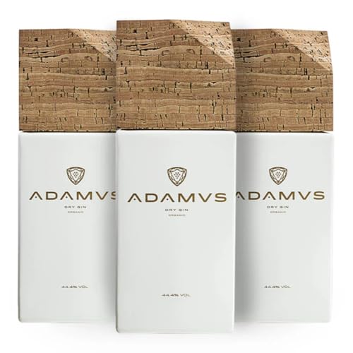 Pack de Amantes Adamus Gin - 3 Ginebras Orgánicas Adamus 70cl | | Ginebra Premium con 8 Botánicos