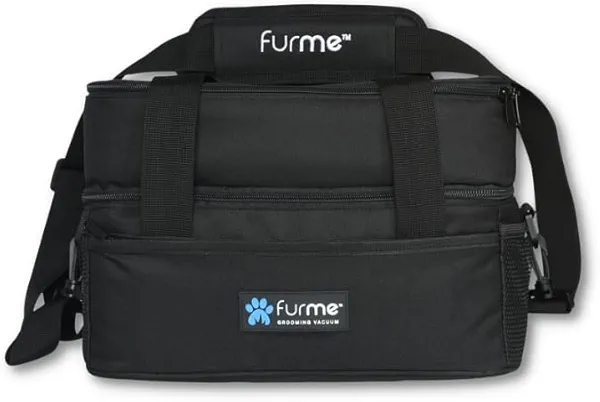 FURME Carrying Case for FM-01 Original Grooming Vacuum Kit - Lightweight Bag with Multiple Compartmans & Pockets, Suitable for Traveling and Storage