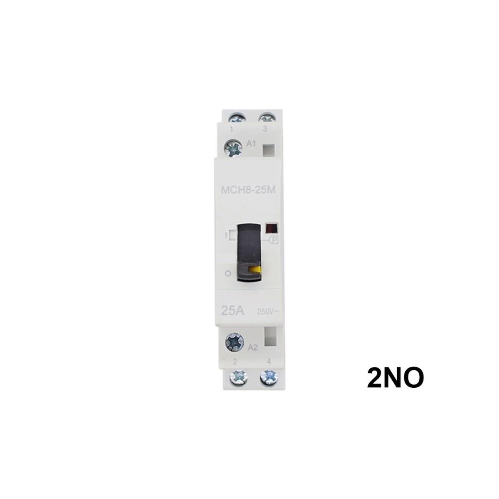 MCH8-25M 2P 25A 220V/230V 50/60HZ Contactor modular de CA con interruptor de control manual (2NO)