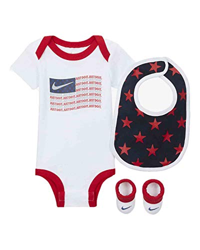 Nike Baby Boys' Americana 3-Piece Layette Set - Multi, 0-6 Months