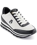 KARL LAGERFELD Paris Women's Shoes Women's Shoe,Black/Bright White, 9