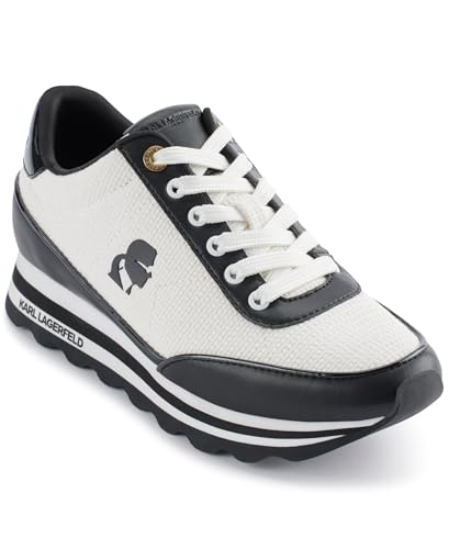 Karl Lagerfeld Women's Maico Sporty Sneaker with Karl Head