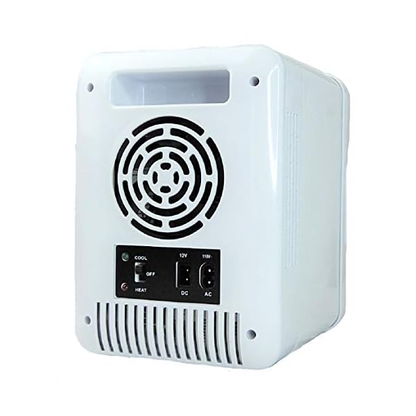 KHOOLA Mini Fridge Thermoelectric Cooler and Warmer AC/DC Powered