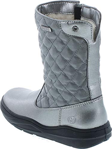 Naturino Girls Fashion Quilted Pattern Waterproof Winter Bootss3