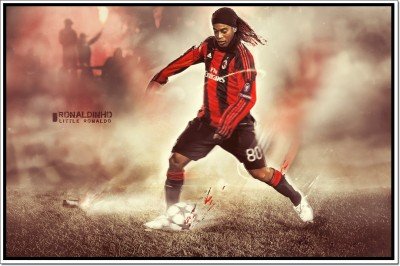 Ronaldinho Poster Paper Print(12 Inch X 18 Inch, Rolled)