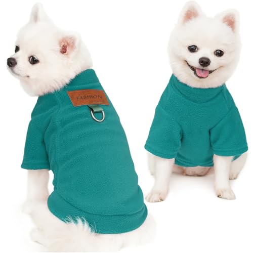 Chandail Fleece Chien Vert S, Pyjama Chaud