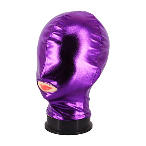 Image of Metallic Cycling Face Neck Mask Hat Ultra Balaclava Hood