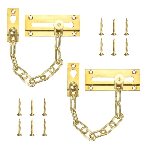 Cerradura de cadena para puerta: evite intrusiones en su hogar con este protector resistente 2