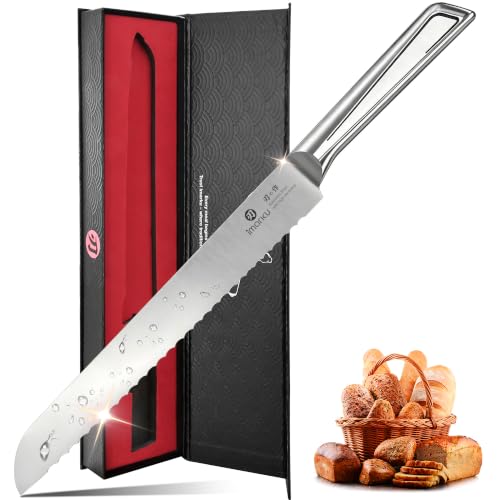 Image of imarku Serrated Bread Knife with Japanese High Carbon Stainless Steel