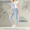 WallFlower Women’s Denim Overalls in Petite, Midsi... #3