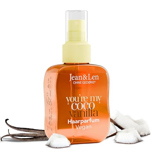 Perfume capilar Jean & Len you're my coco vanilla, olor a coco y...