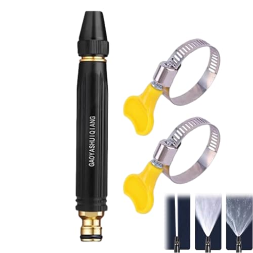 Image of Larnto High Pressure Sprayer, Home High Pressure Car Wash Water Gun, Home High-Pressure Car Wash Water Gun with Booster Nozzle, Must-Have for Watering Plants and Vegetables, and car Washing