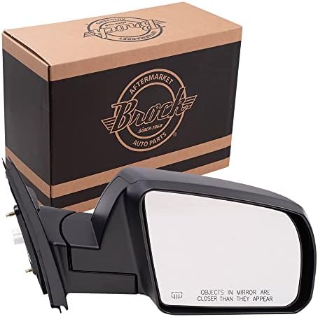 Brock Replacement Passenger Power Mirror Heated Textured Compatible with 14-19 Tundra Pickup Truck 87910-0C440