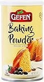 Gefen Baking Powder, 8oz Resealable Container, Gluten Free, Aluminum Free, Cornstarch Free