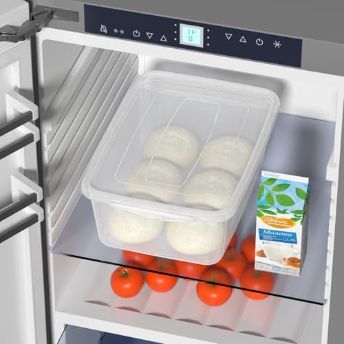 Boite de rangement plastique transparente pour optimiser les placards profonds - 6
