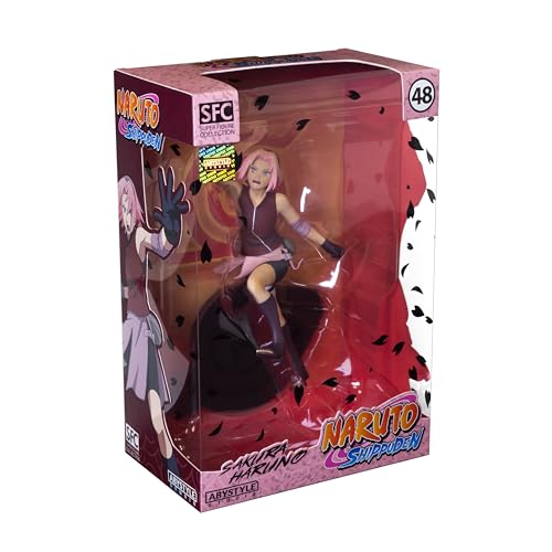ABYstyle Studio Abysse Corp Naruto Shippuden Sakura Figura de acción de PVC Impresa a Escala 1:10 en Caja de Regalo