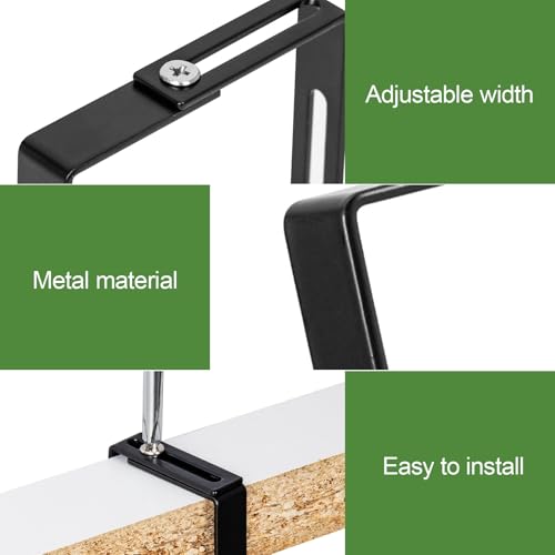 8 cabides ajustáveis para cubículos, ganchos para cubículos, acessórios para cubículos, adequados pa