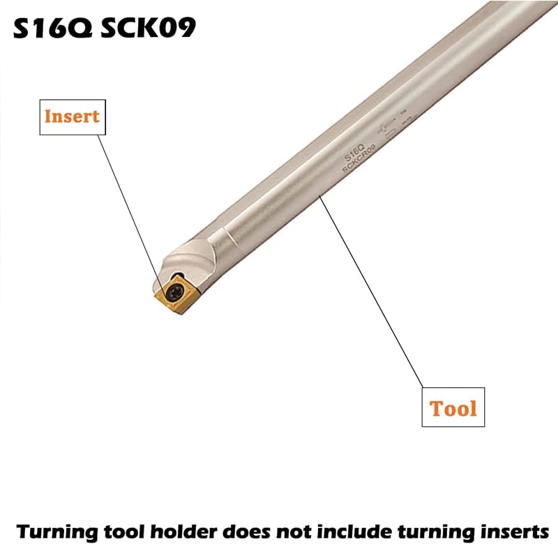 Herramienta de Torneado para Torno CNC S10K SCKCL06-L miniatura 3